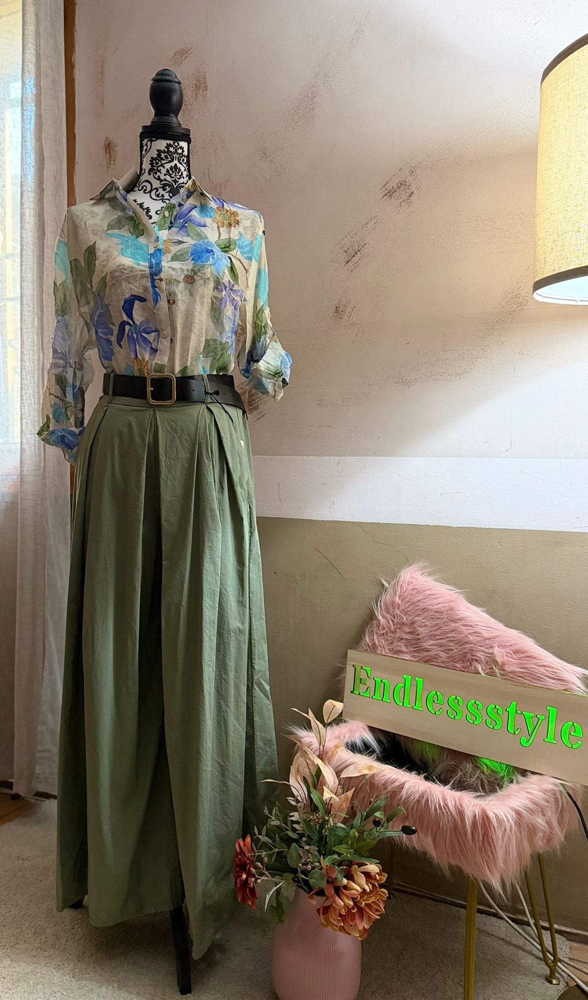 PANTALONE ZAMPA LARGA