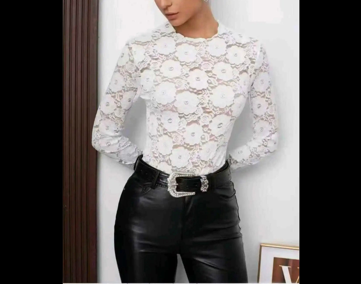 BODY IN PIZZO MANICA LUNGA