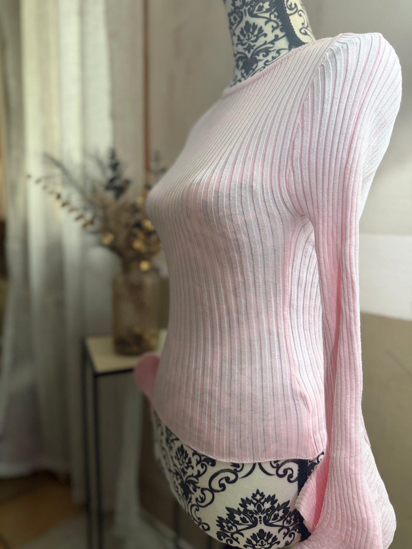 MAGLIA MANICA A CONCHIGLIA